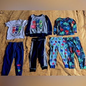(7) piece PJ Masks 3t Toddler Bundle!